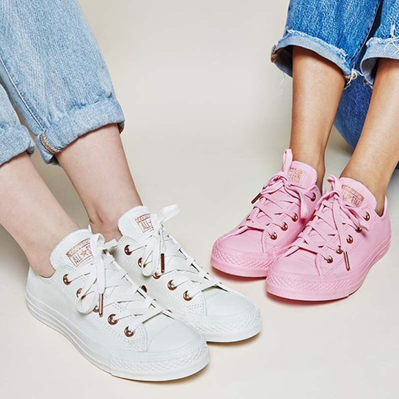 converse egret rose gold